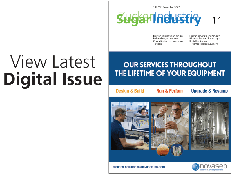 Sugar Industry latest digital issue