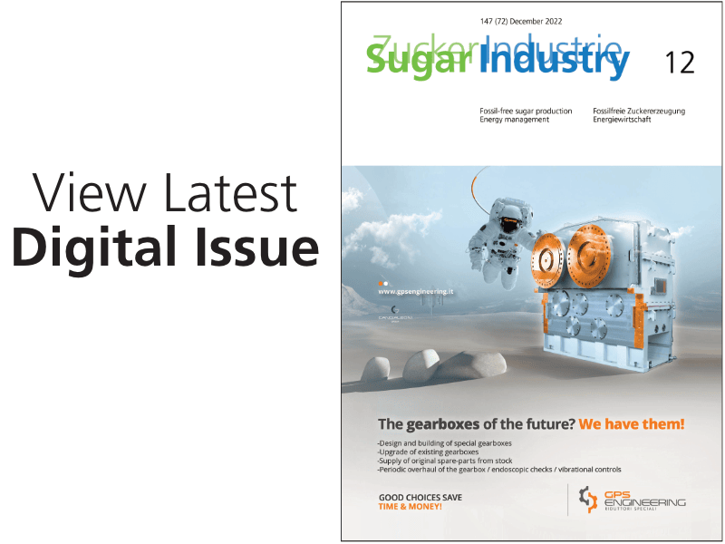 Sugar Industry/Zuckerindustrie digital issue 12-2022