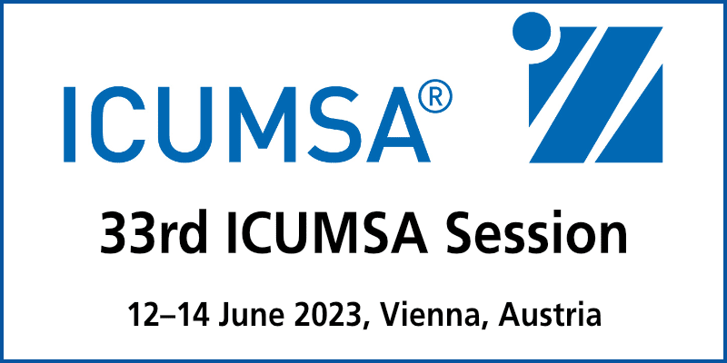 ICUMSA Session June 2023 in Vienna
