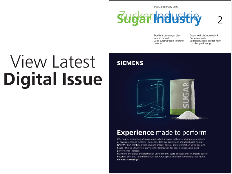 Sugar Industry/Zuckerindustrie digital issue 02-2023