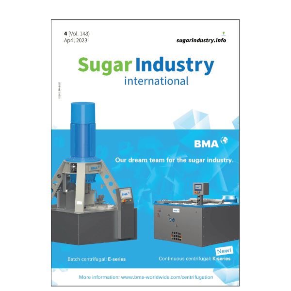 Sugar Industry / Zuckerindustrie cover April 2023