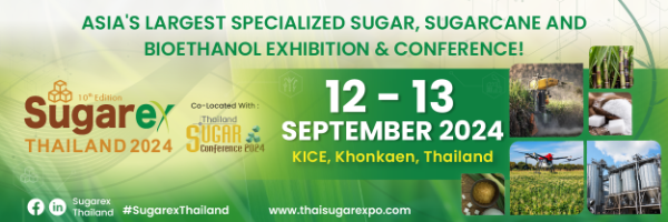 Sugarex Thailand, Sep 12-13, 2024