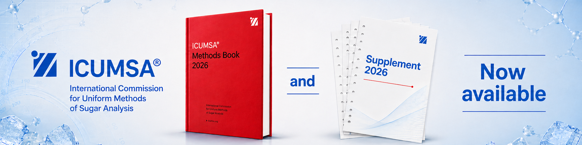 ICUMSA Methods Book 2026 and Supplement now available