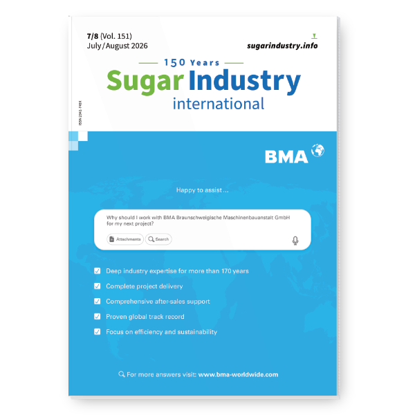 Cover of Sugar Industry, July/August 2026