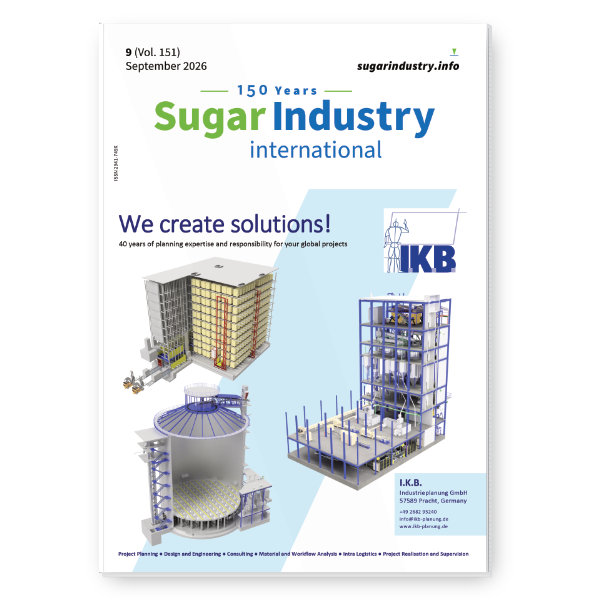 Cover of Sugar Industry, September 2026
