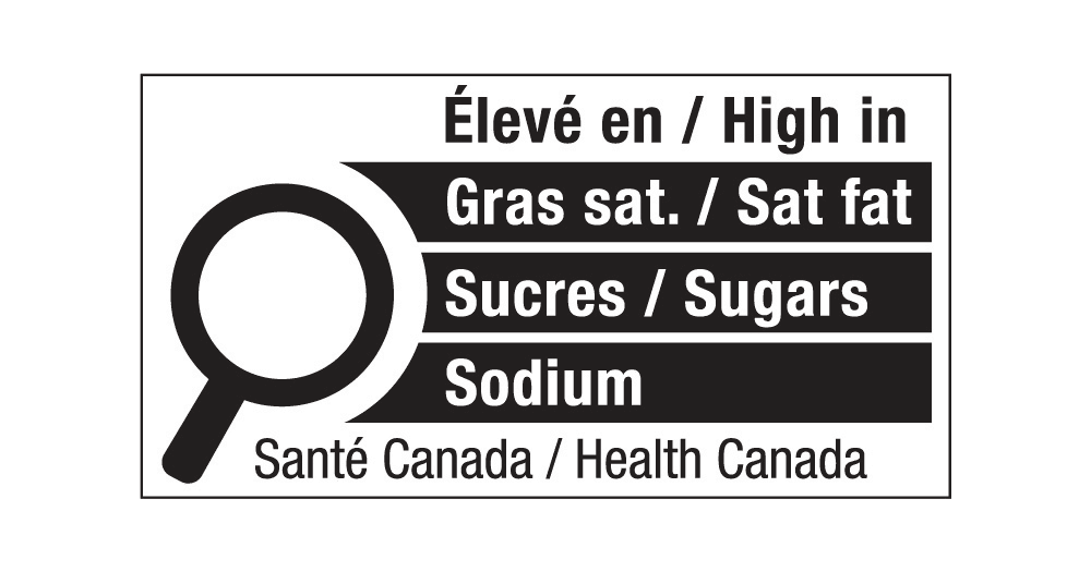 canadian food label