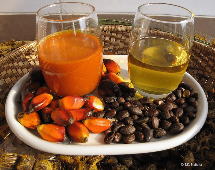different types of palm oil